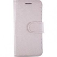 Θήκη Samsung Galaxy CORE 2 -ΔΕΡΜΑΤΙΝΗ ΘΗΚΗ  WHITE